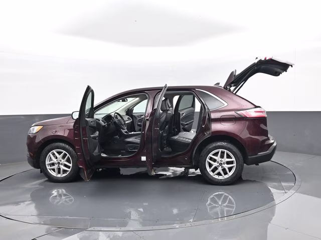 2023 Burgundy Ford Edge SEL AWD SUV