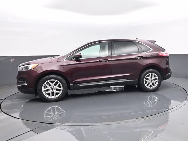2023 Burgundy Ford Edge SEL AWD SUV