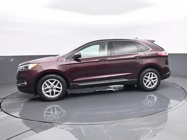 2023 Burgundy Ford Edge SEL AWD SUV