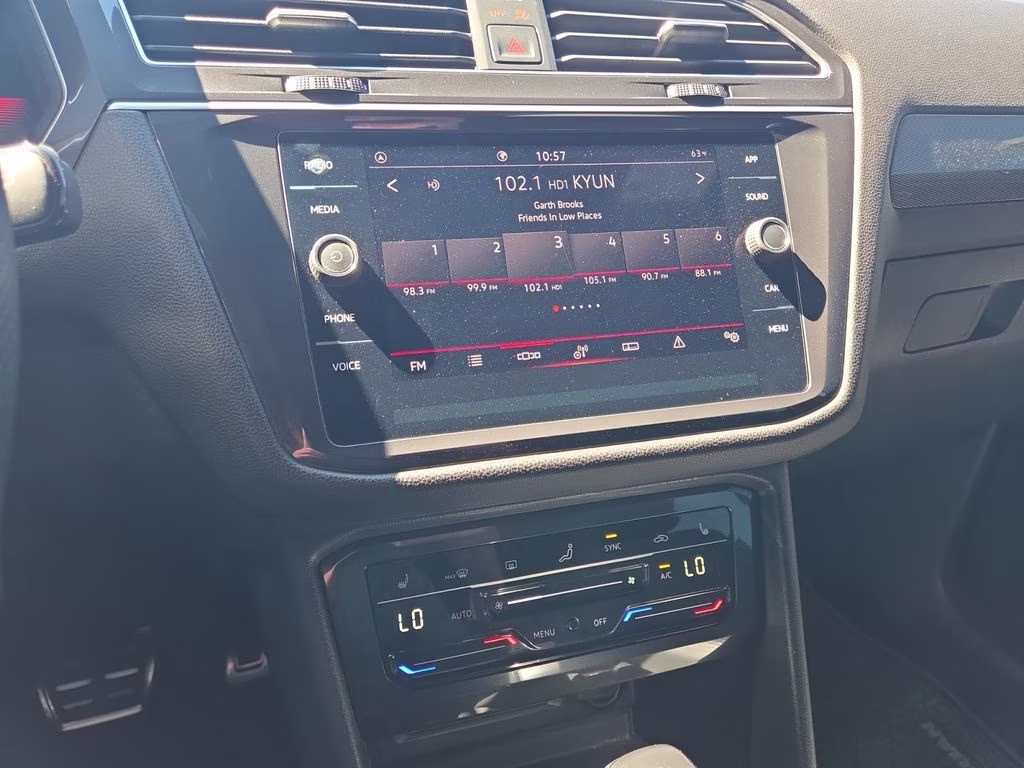 2023 Black Volkswagen Tiguan 2.0T SE R-Line Black FWD SUV