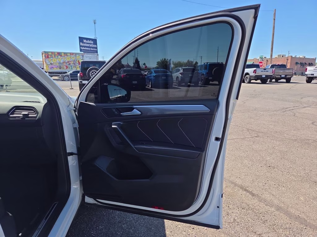 2023 Black Volkswagen Tiguan 2.0T SE R-Line Black FWD SUV