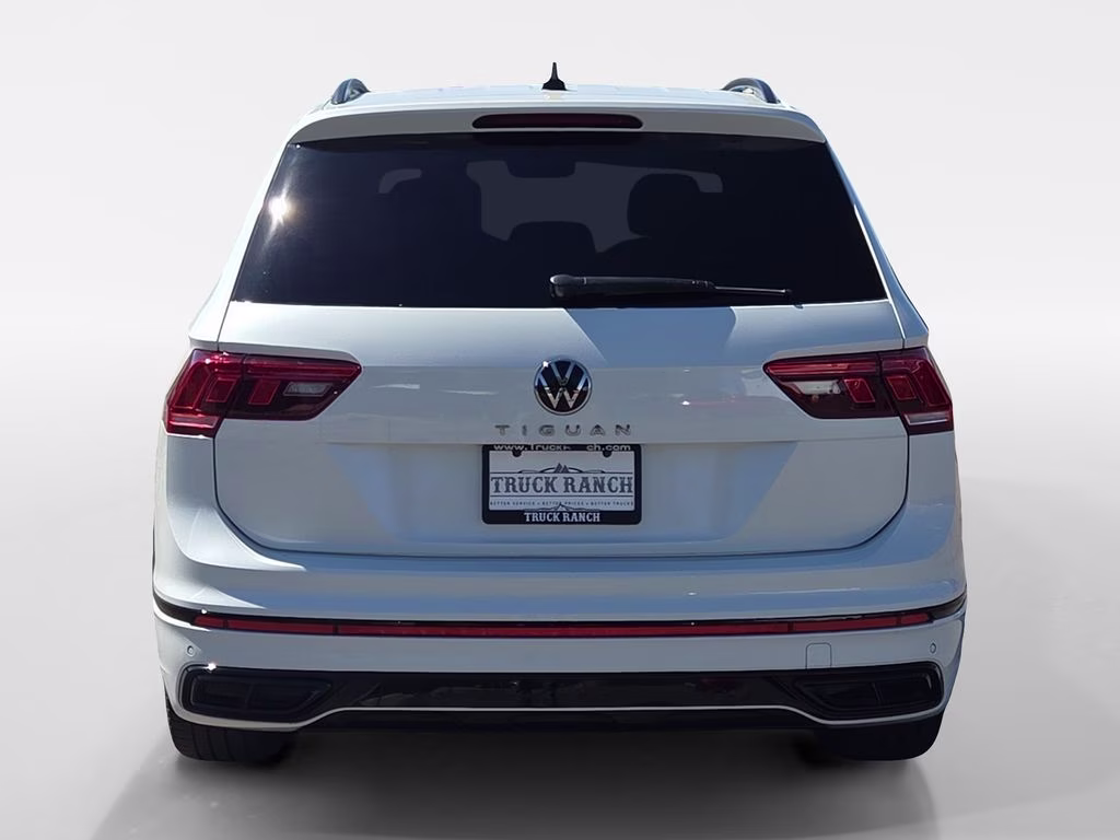 2023 Black Volkswagen Tiguan 2.0T SE R-Line Black FWD SUV
