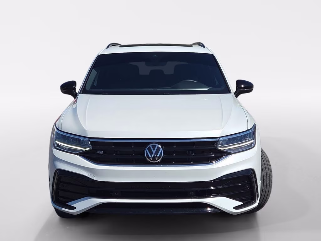 2023 Black Volkswagen Tiguan 2.0T SE R-Line Black FWD SUV