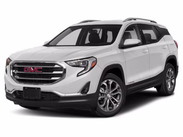 2021 White Frost Tricoat GMC Terrain SLT FWD SUV