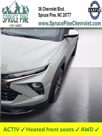 2025 Cacti Green Chevrolet Trailblazer ACTIV AWD SUV
