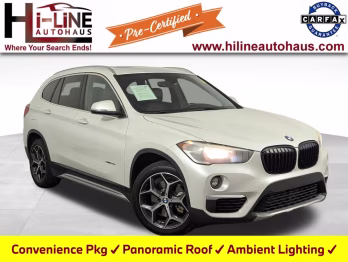 2018 Mineral White Metallic BMW X1 sDrive28i FWD SUV
