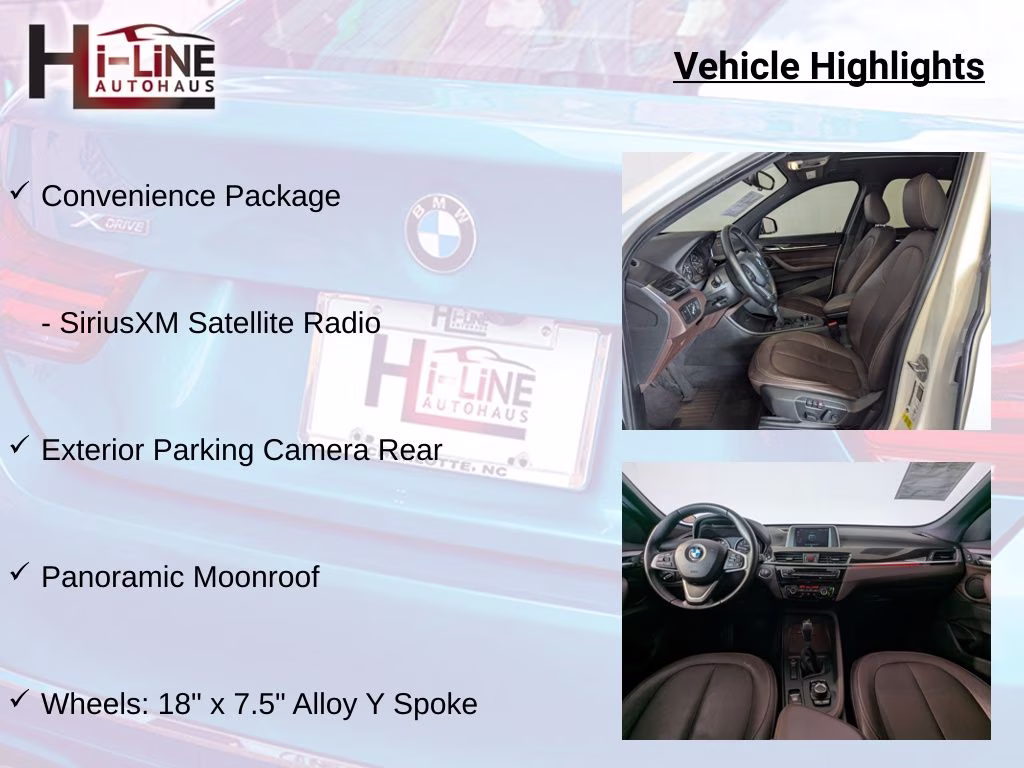 2018 Mineral White Metallic BMW X1 sDrive28i FWD SUV