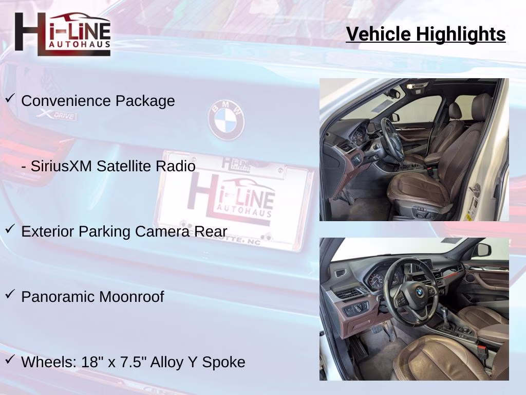 2018 Mineral White Metallic BMW X1 sDrive28i FWD SUV