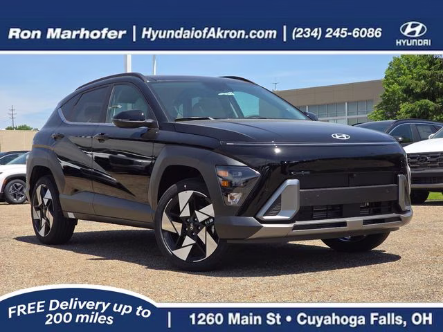 2026 Abyss Black Pearl Hyundai Kona Limited AWD SUV