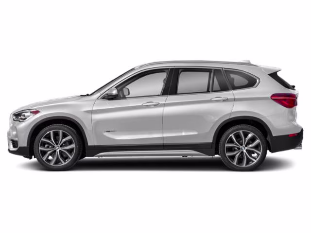 2018 White Metallic BMW X1 sDrive28i FWD SUV