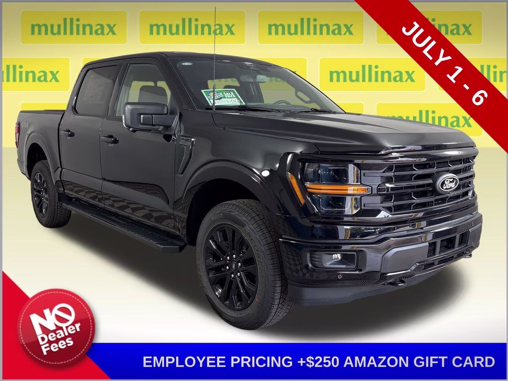 2026 Black Metallic Ford F-150 XLT 4X4 Truck