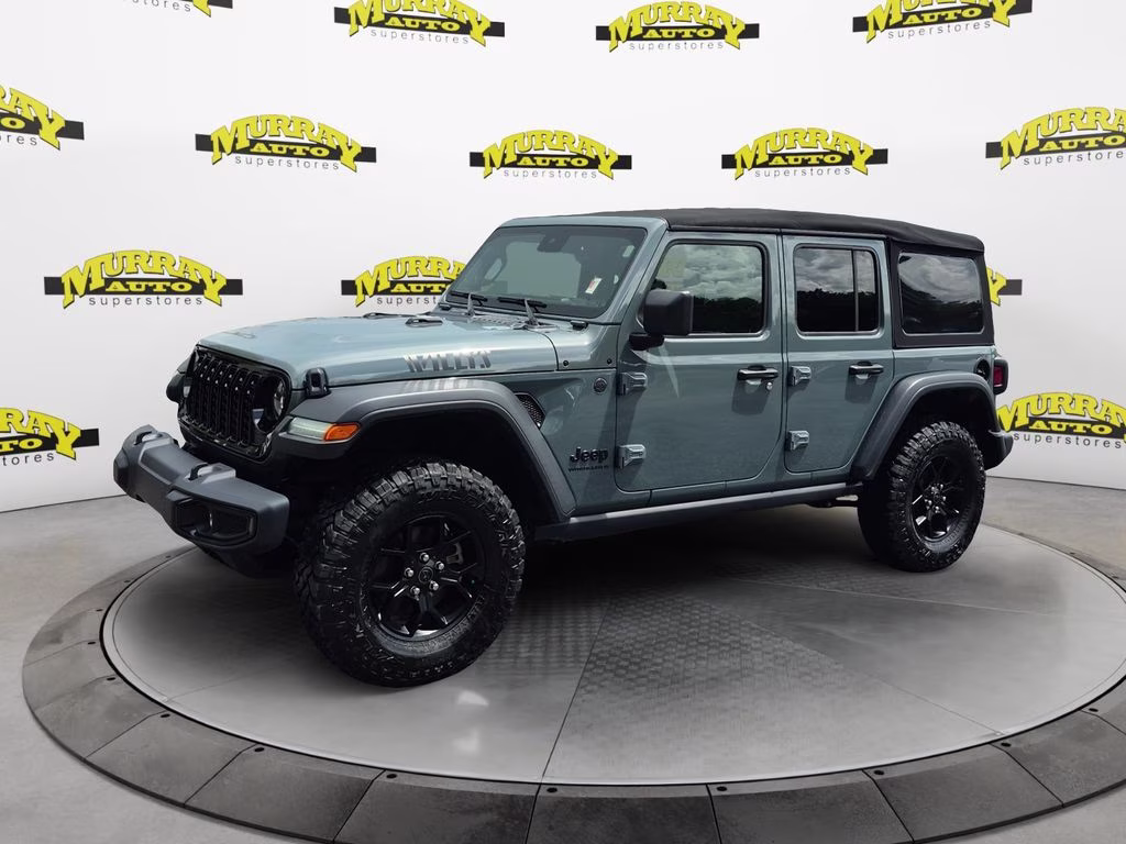 2024 Anvil Clear Coat Jeep Wrangler Sport 4X4 SUV