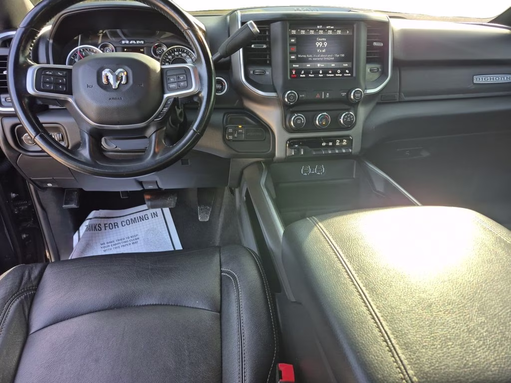 2019 Diamond Black Crystal Pearlcoat Ram 2500 Big Horn 4X4 Truck