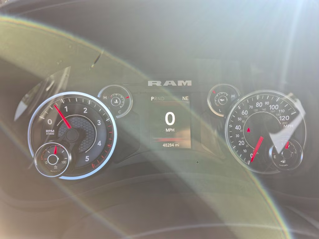2019 Diamond Black Crystal Pearlcoat Ram 2500 Big Horn 4X4 Truck