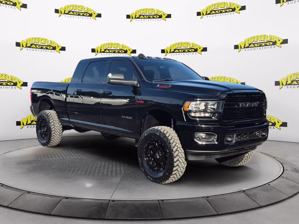 2019 Diamond Black Crystal Pearlcoat Ram 2500 Big Horn 4X4 Truck