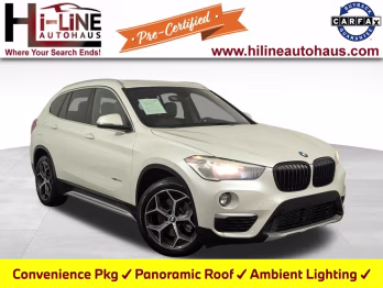 2018 Mineral White Metallic BMW X1 sDrive28i FWD SUV