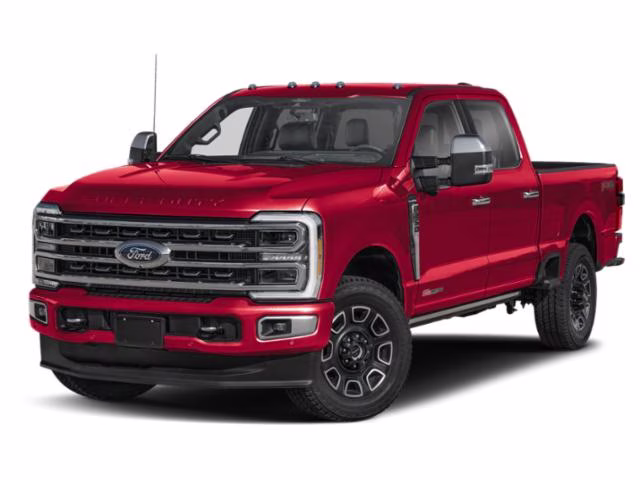 2026 Ruby Red Metallic Tinted Clearcoat Ford Super Duty F-250 SRW Platinum 4X4 Truck