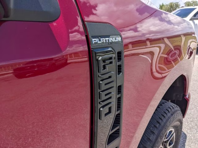 2026 Ruby Red Metallic Tinted Clearcoat Ford Super Duty F-250 SRW Platinum 4X4 Truck
