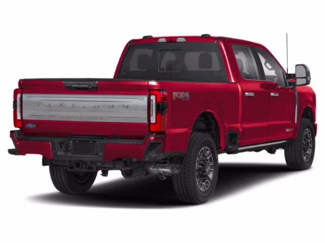2026 Ruby Red Metallic Tinted Clearcoat Ford Super Duty F-250 SRW Platinum 4X4 Truck