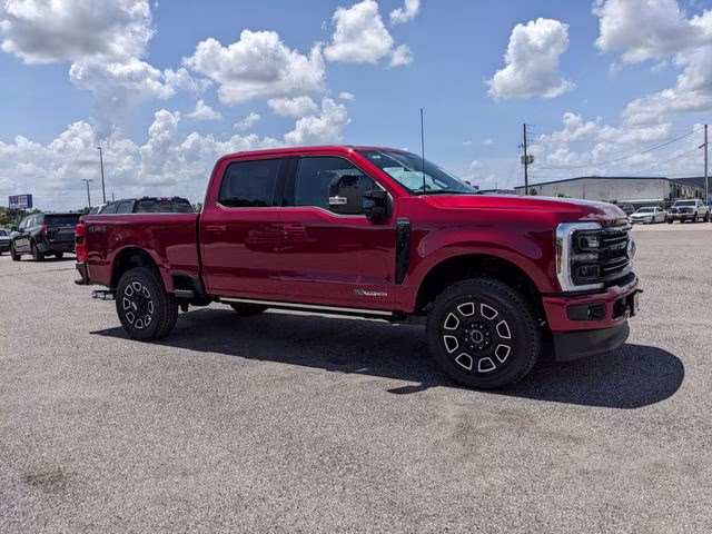 2026 Ruby Red Metallic Tinted Clearcoat Ford Super Duty F-250 SRW Platinum 4X4 Truck