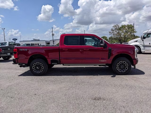 2026 Ruby Red Metallic Tinted Clearcoat Ford Super Duty F-250 SRW Platinum 4X4 Truck