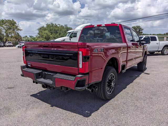 2026 Ruby Red Metallic Tinted Clearcoat Ford Super Duty F-250 SRW Platinum 4X4 Truck