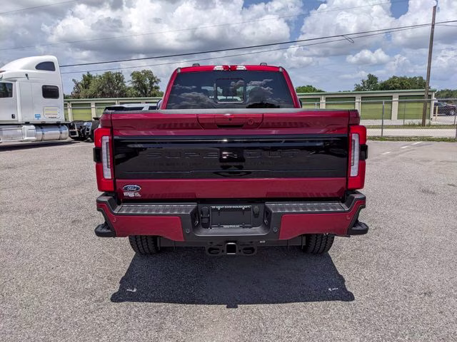 2026 Ruby Red Metallic Tinted Clearcoat Ford Super Duty F-250 SRW Platinum 4X4 Truck