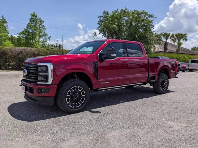 2026 Ruby Red Metallic Tinted Clearcoat Ford Super Duty F-250 SRW Platinum 4X4 Truck