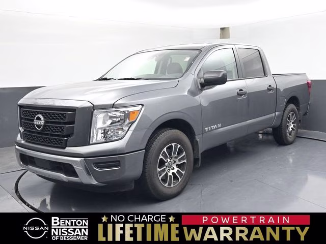 2024 Gun Metallic Nissan Titan SV RWD Truck