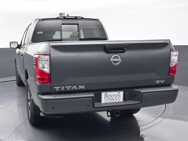 2024 Gun Metallic Nissan Titan SV RWD Truck