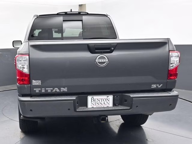 2024 Gun Metallic Nissan Titan SV RWD Truck