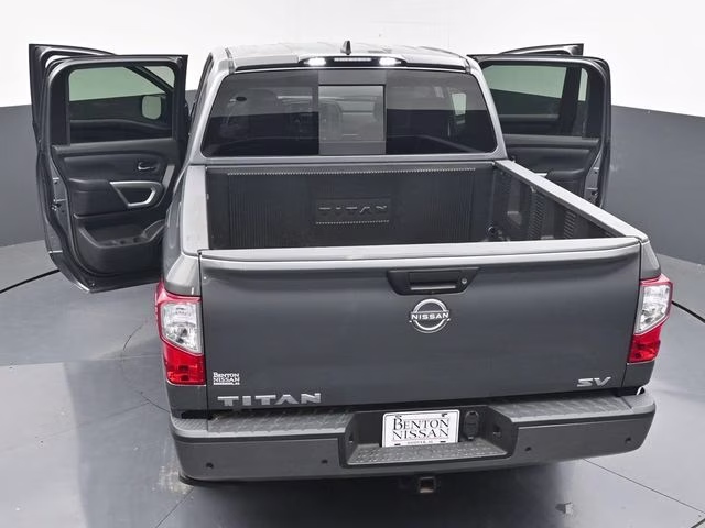 2024 Gun Metallic Nissan Titan SV RWD Truck