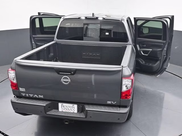 2024 Gun Metallic Nissan Titan SV RWD Truck