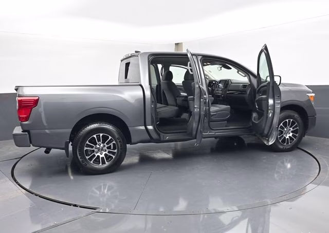 2024 Gun Metallic Nissan Titan SV RWD Truck