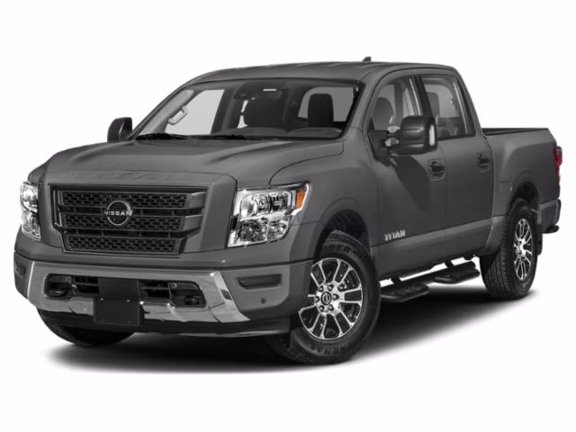 2024 Gun Metallic Nissan Titan SV RWD Truck