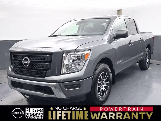 2024 Gun Metallic Nissan Titan SV RWD Truck