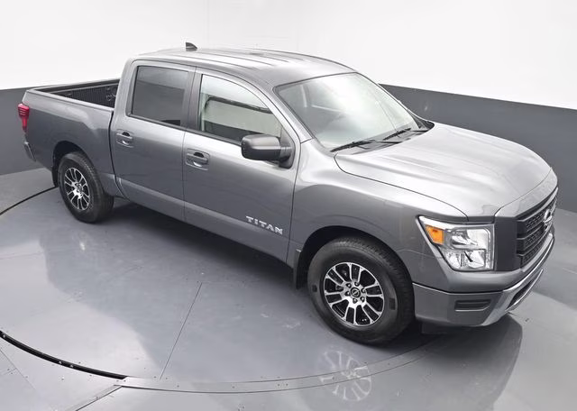 2024 Gun Metallic Nissan Titan SV RWD Truck