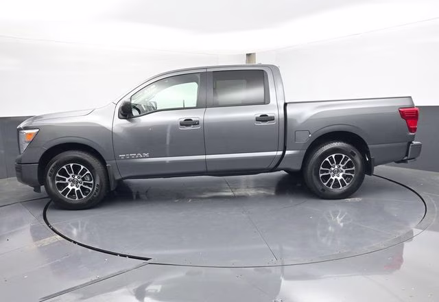 2024 Gun Metallic Nissan Titan SV RWD Truck