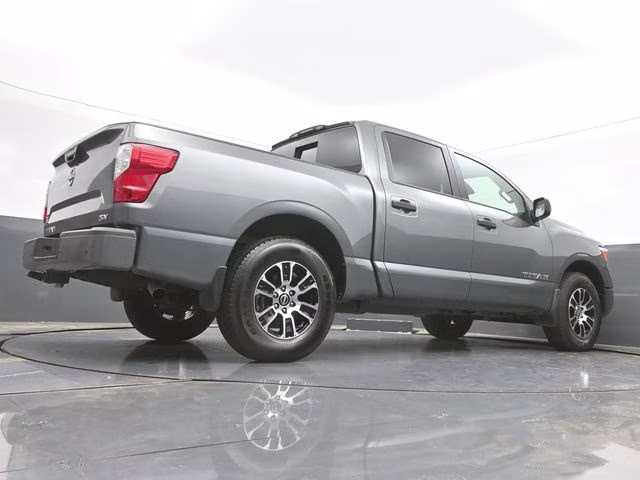 2024 Gun Metallic Nissan Titan SV RWD Truck