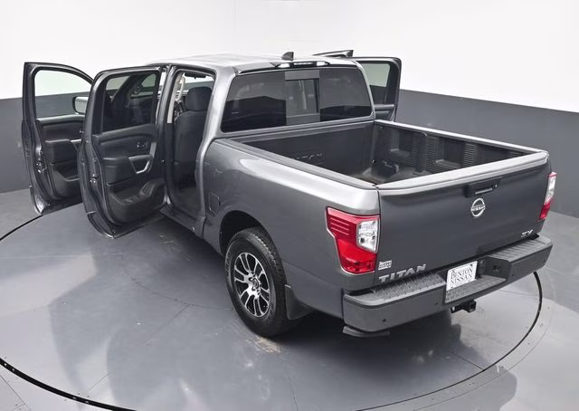 2024 Gun Metallic Nissan Titan SV RWD Truck