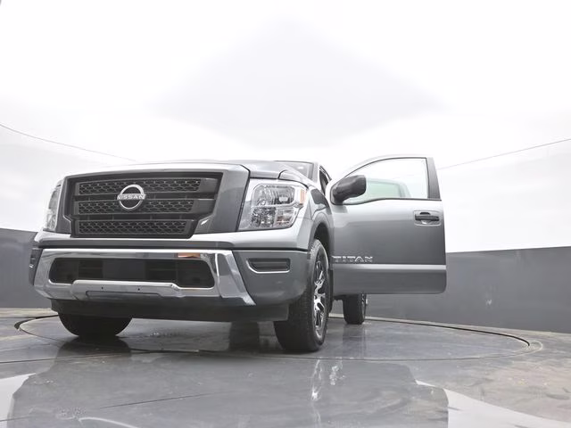 2024 Gun Metallic Nissan Titan SV RWD Truck
