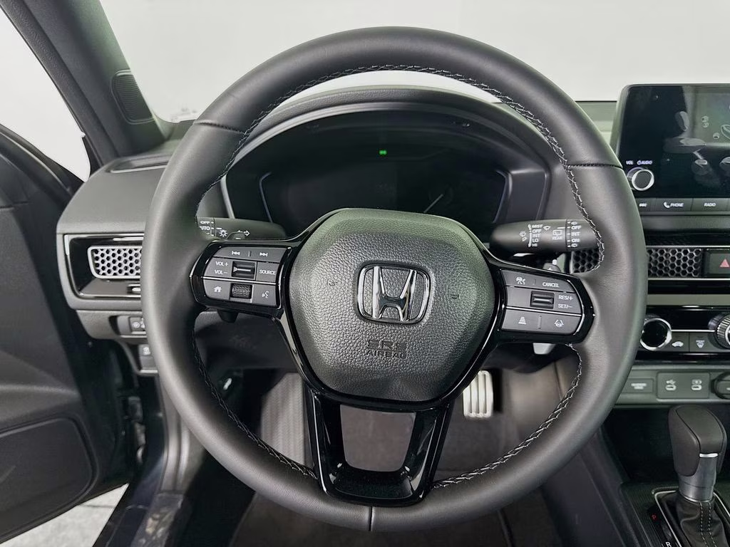 2026 Meteorite Gray Metallic Honda Civic Sport FWD Hatchback