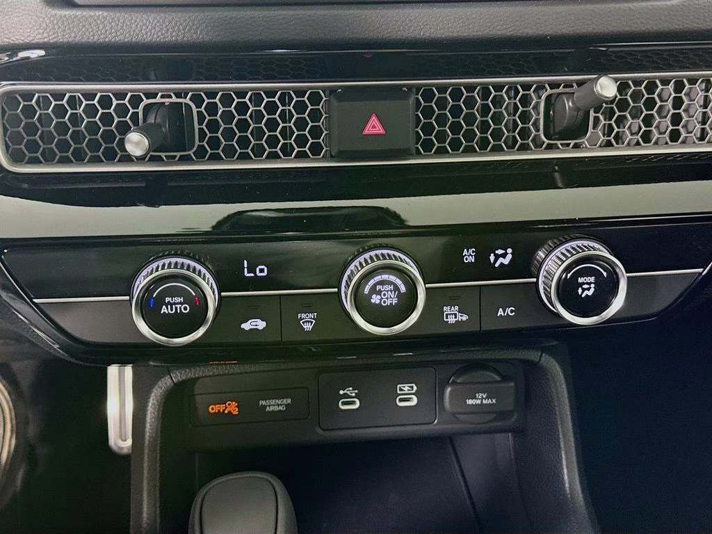 2026 Meteorite Gray Metallic Honda Civic Sport FWD Hatchback