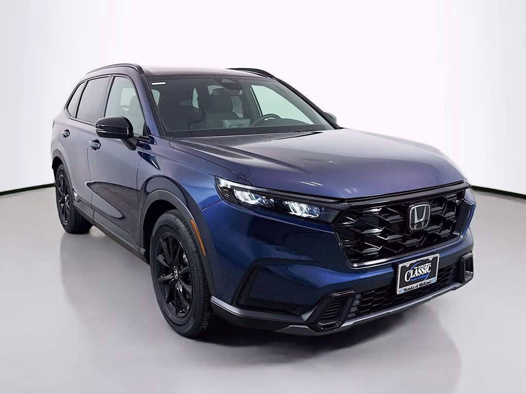 2026 Canyon River Blue Metallic Honda CR-V Hybrid Sport FWD SUV