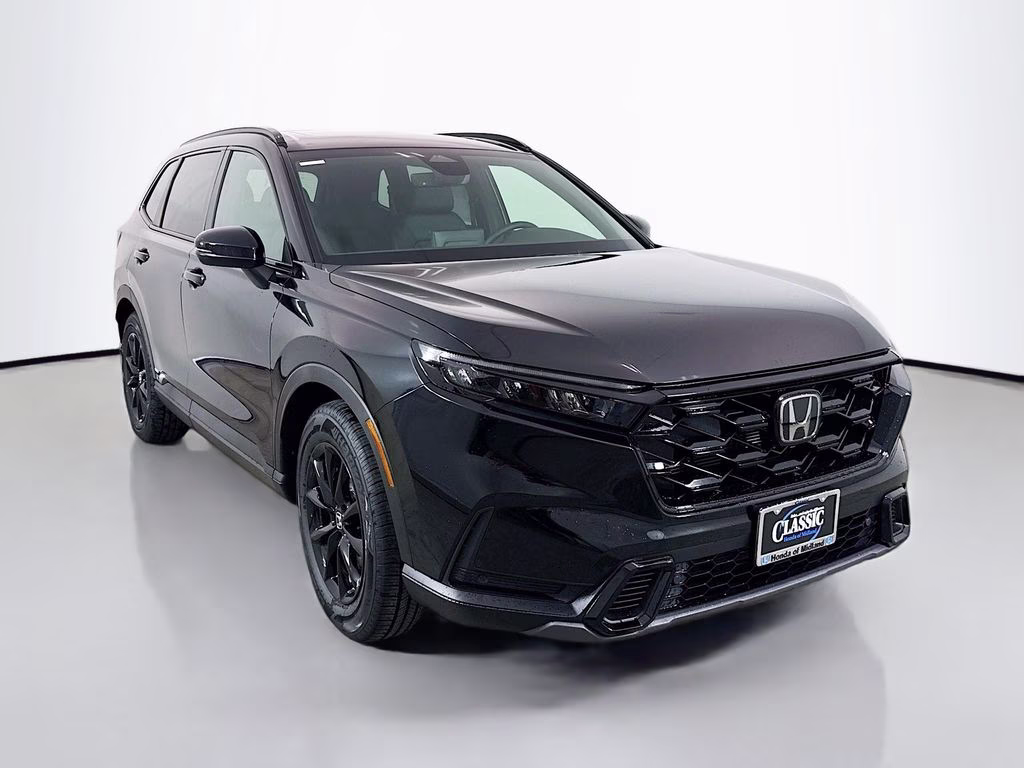 2026 Crystal Black Pearl Honda CR-V Hybrid Sport-L FWD SUV