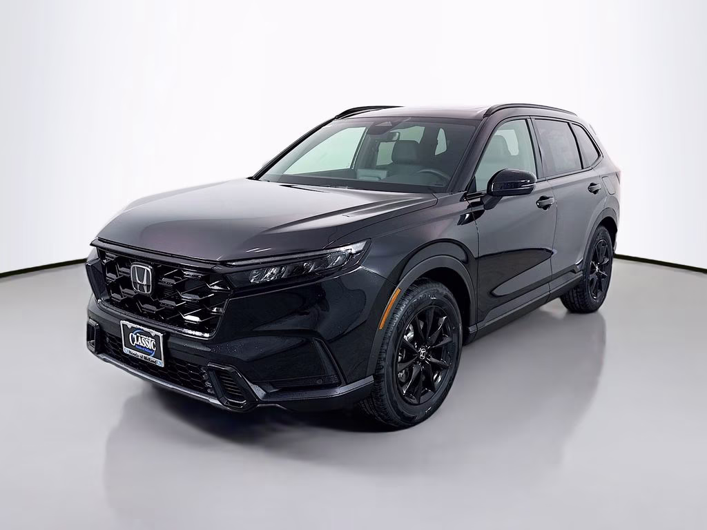 2026 Crystal Black Pearl Honda CR-V Hybrid Sport-L FWD SUV