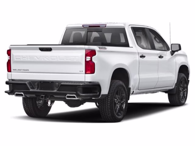 2026 White Chevrolet Silverado 1500 LT Trail Boss 4X4 Truck