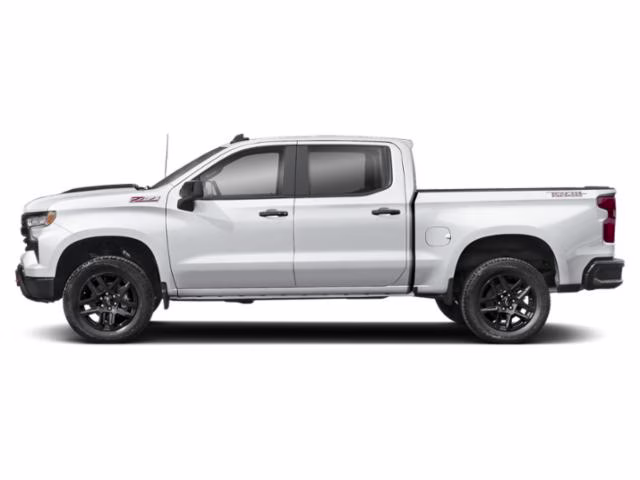 2026 White Chevrolet Silverado 1500 LT Trail Boss 4X4 Truck