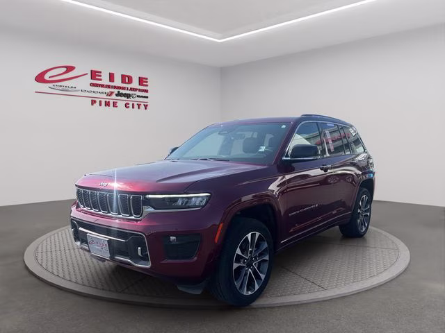 2023 Velvet Red Pearlcoat Jeep Grand Cherokee Overland 4X4 SUV