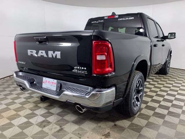 2026 Diamond Black Crystal Pearlcoat Ram 1500 Laramie 4X4 Truck